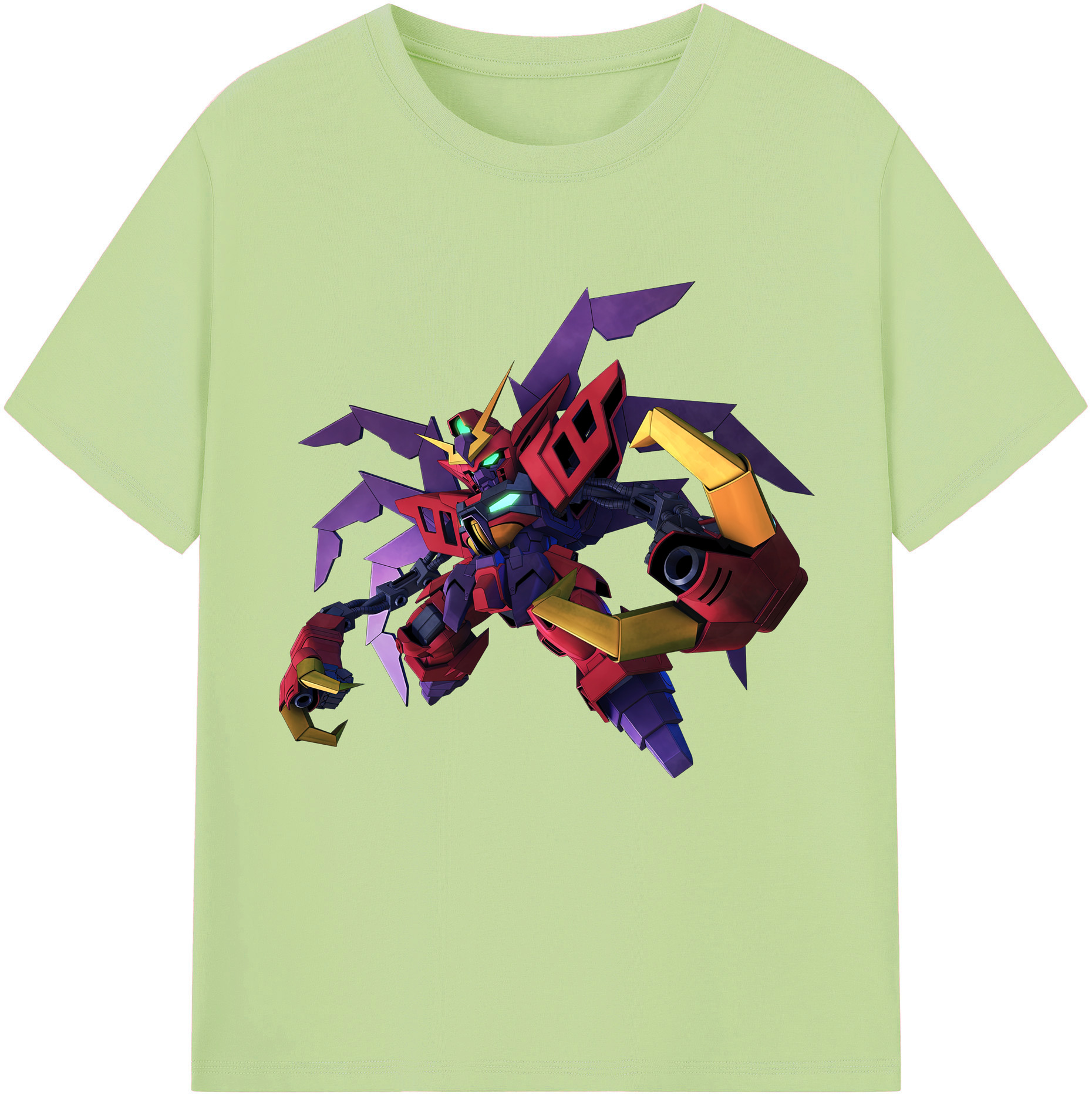 （画像用） 機動戦士ガンダム Mobile Suit Gundam 綿100％半袖Tシャツ（フロントプリント）
